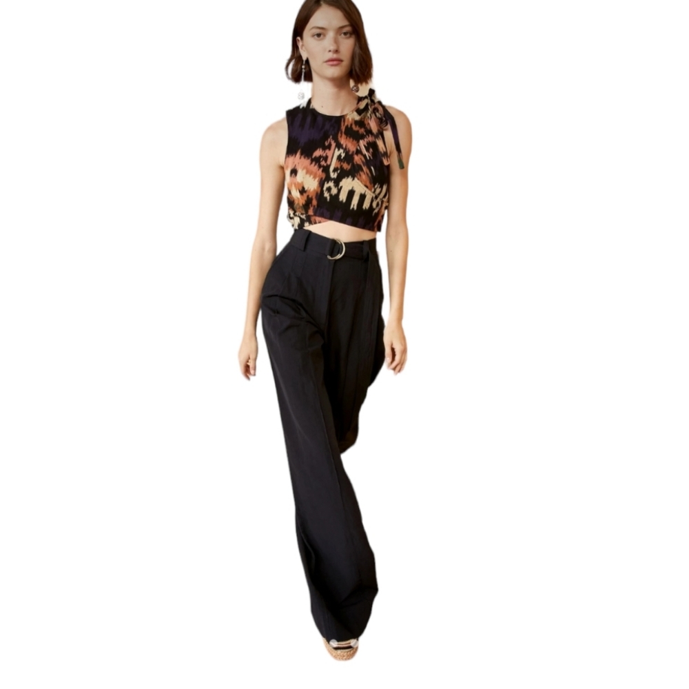 NWT Ulla Johnson Kori Wide Leg Pants Size 2 - Picture 9 of 9
